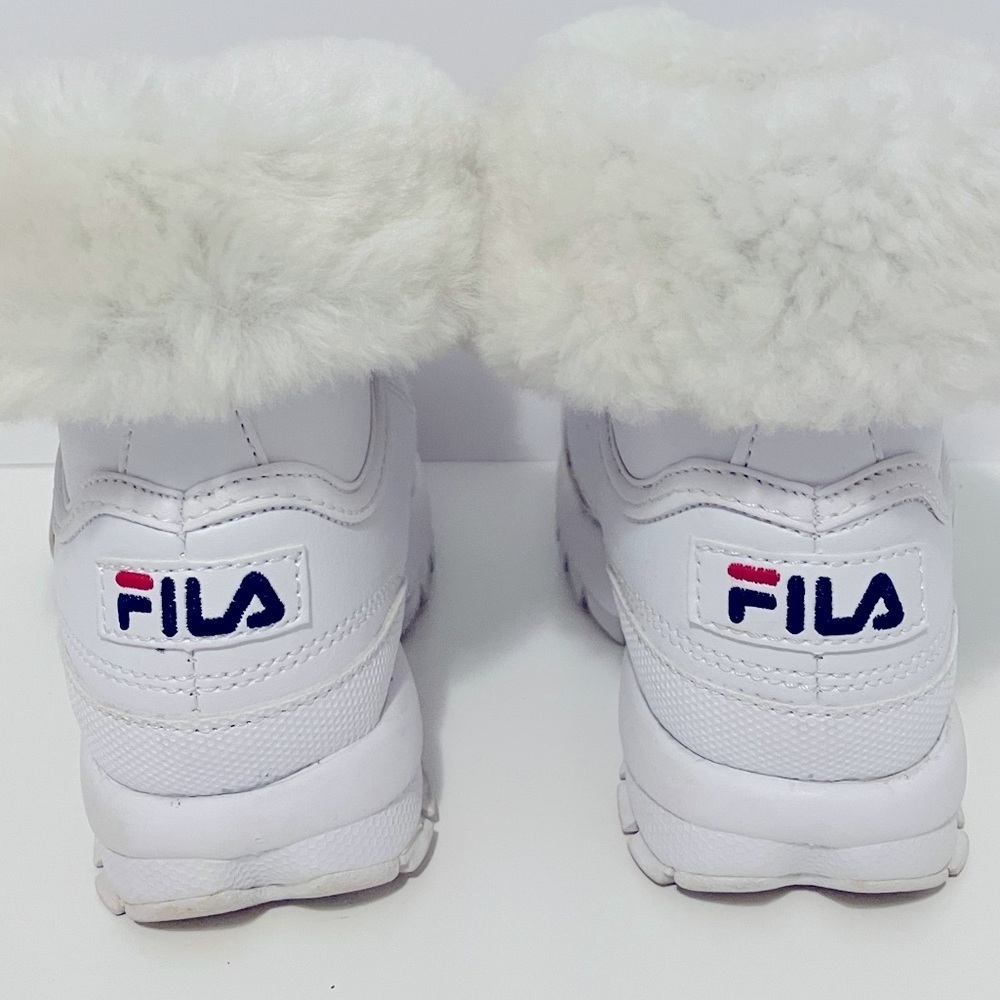 Fila Disrupters Shearlings Winter Boots - Toddlers Size 10 - Picture 6 of 10